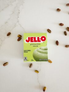pistachio jello pudding mix for stir and gather coffee drink