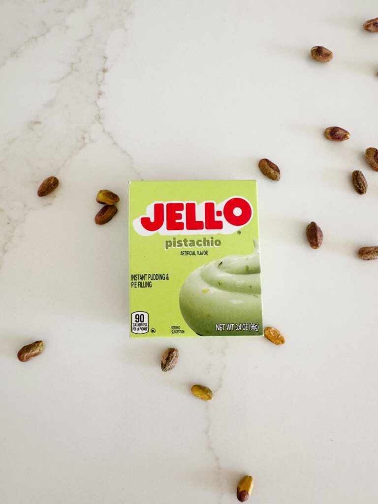 pistachio jello pudding mix for stir and gather coffee drink