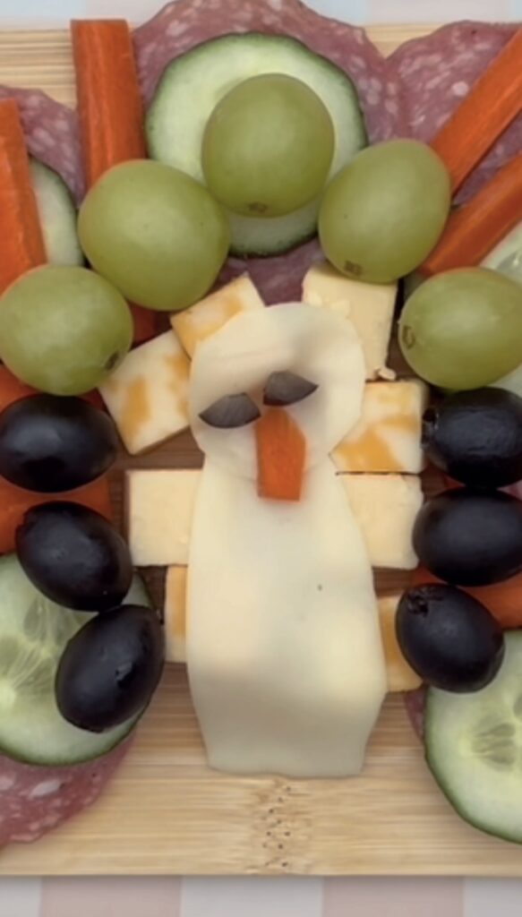 stir and gather cheese turkey