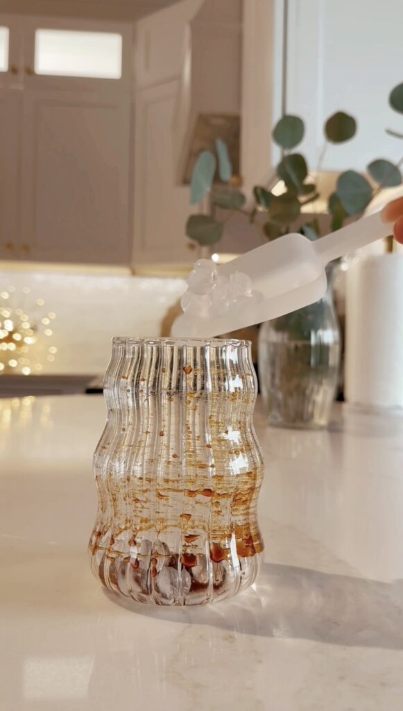mini ice cubes stir and gather