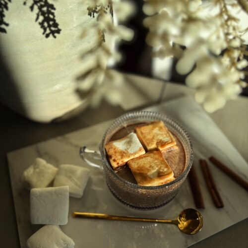 stir and gather blog making Mexican bone broth hot chocolate