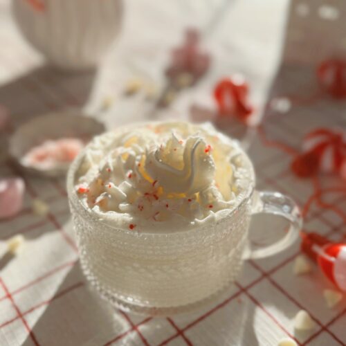 stir and gather peppermint white hot chocolate recipe
