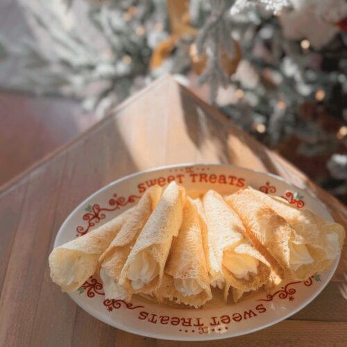 stir and gather Scandinavian tradition of making Norwegian krumkake