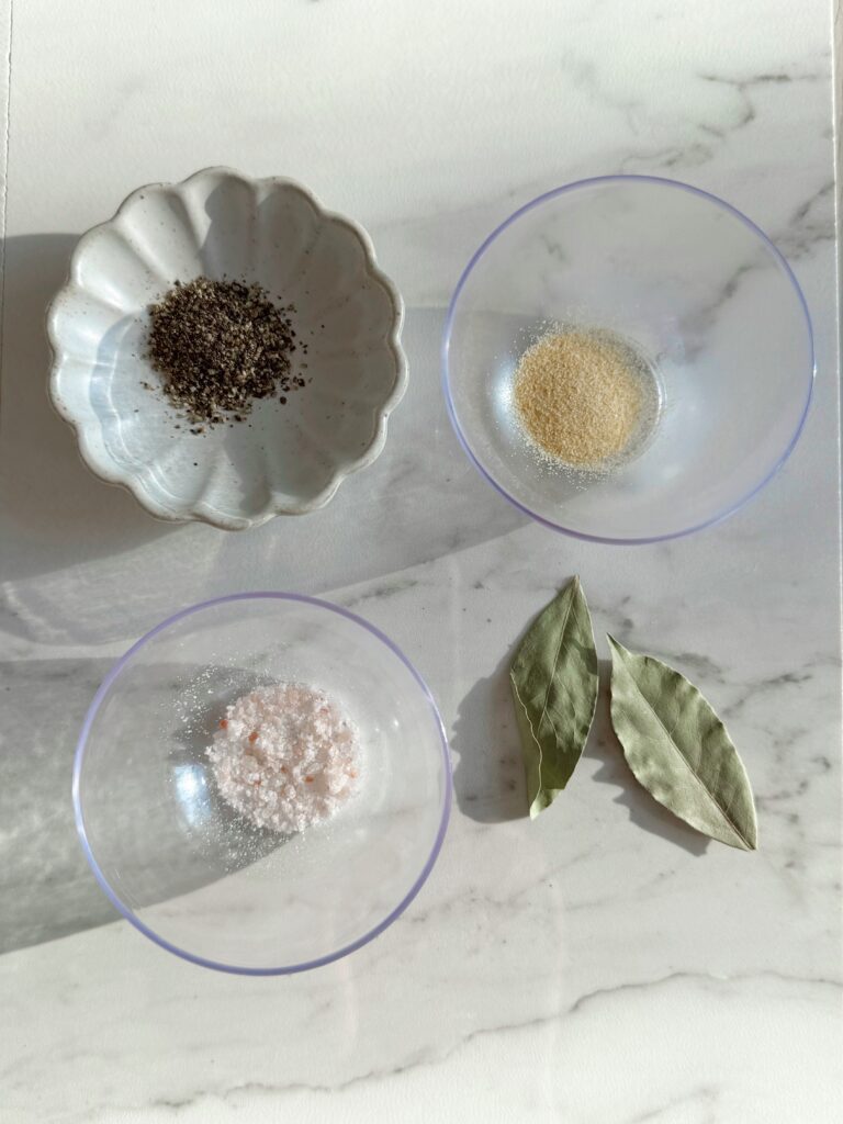 stir and gather seasoning shrimp