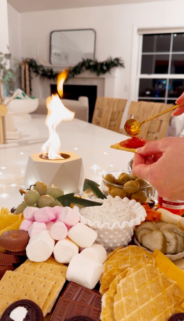 stir and gather savory s'mores for NYE
