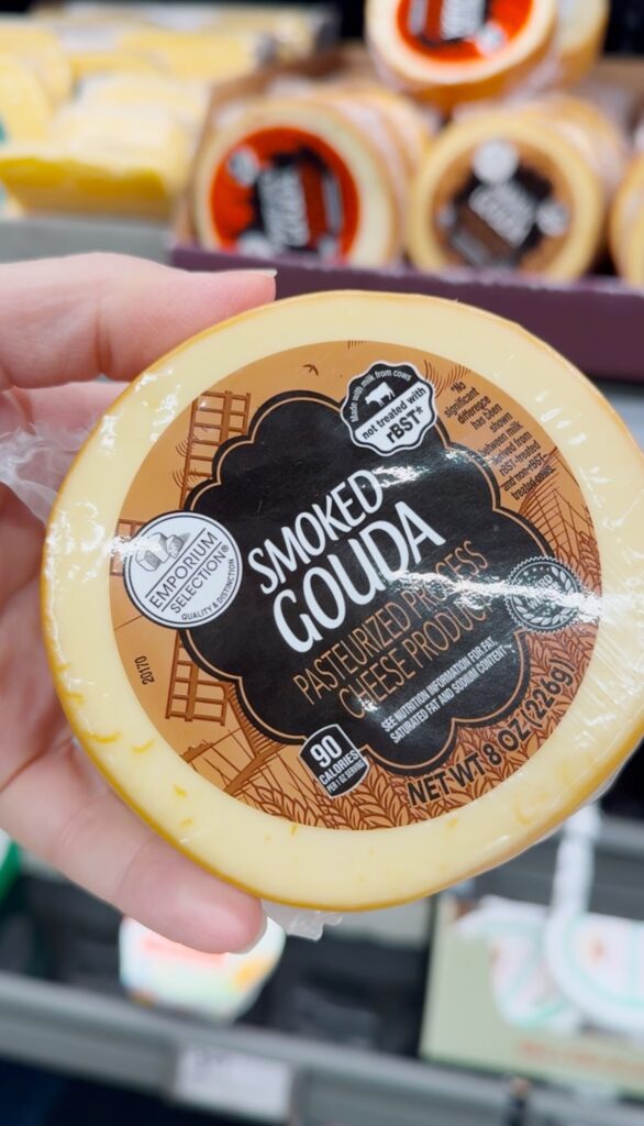 stir and gather favorite smoked gouda from Aldi