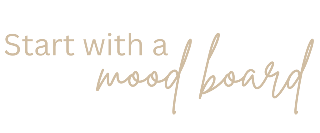 stir and gather mood board button